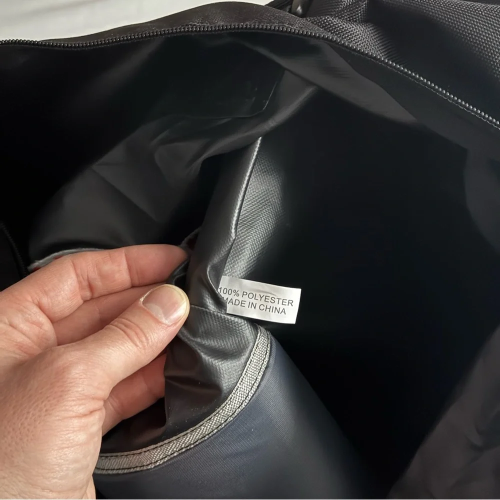 Asshol*s Live Forever Black Festival Overnight Weekend Gym Travel Duffle Bag